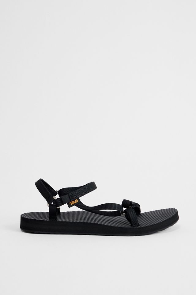 Teva Schwarze Universal Slim Sandalen #1