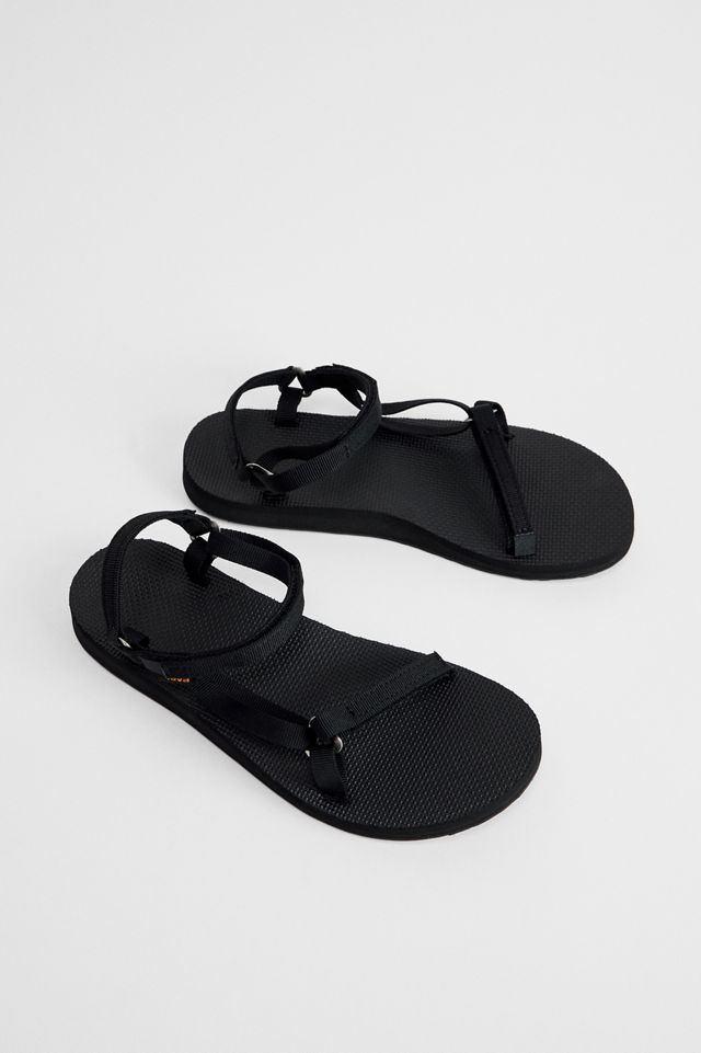 Teva Schwarze Universal Slim Sandalen #2