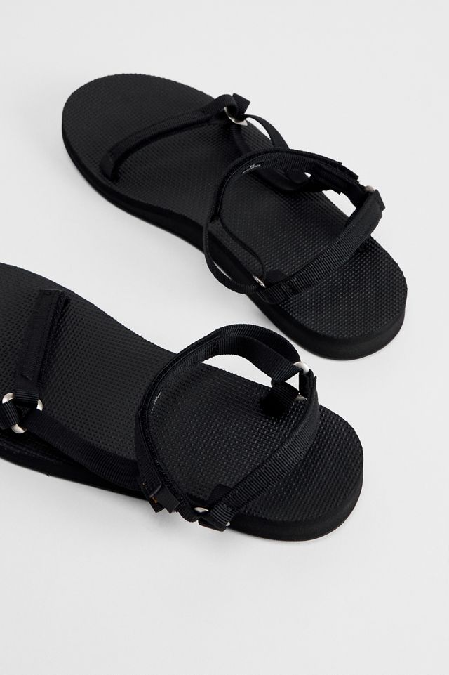 Teva Schwarze Universal Slim Sandalen #4