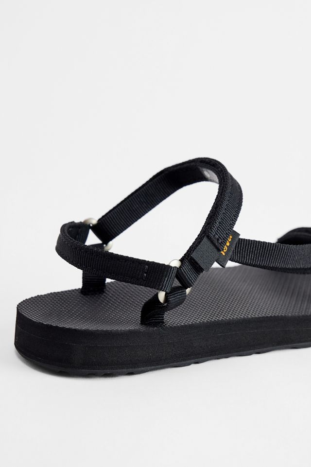 Teva Schwarze Original Universal Slim Sandalen #4