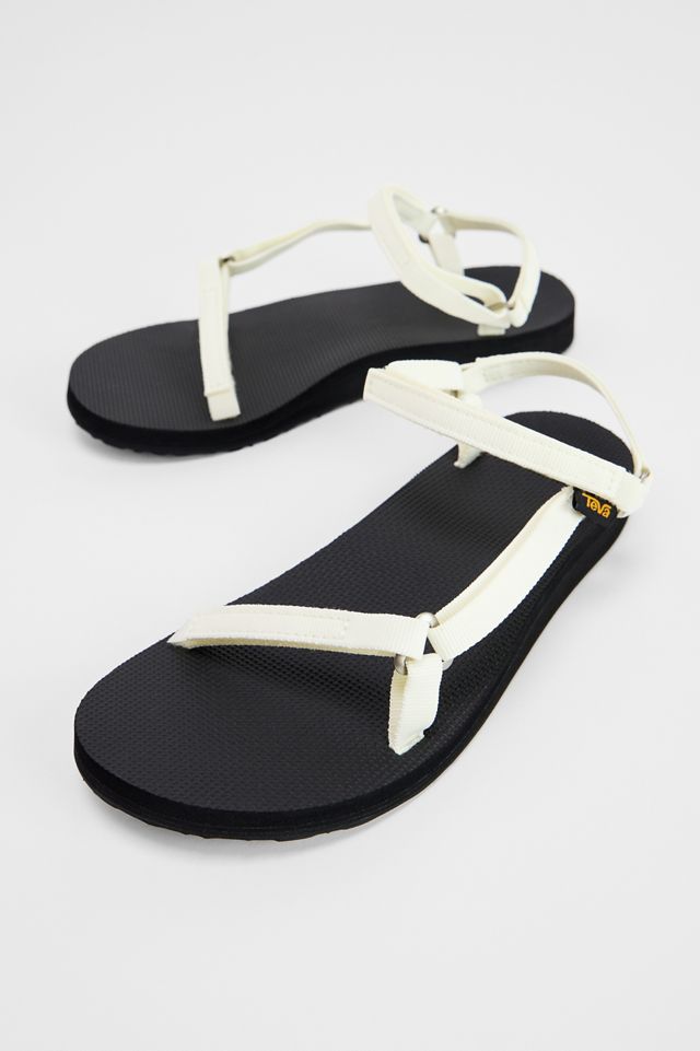 Teva Weiße Original Universal Slim Sandalen #1
