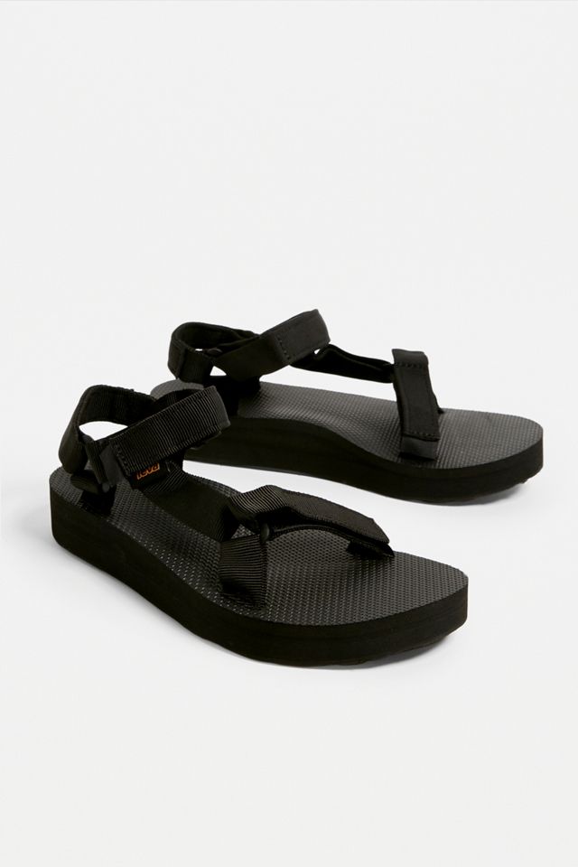 Teva Black Midform Sandals #2