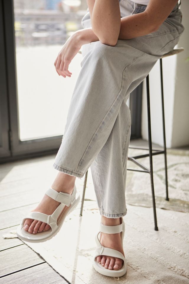 Teva White Hurricane Drift Sandals Urban Outfitters UK