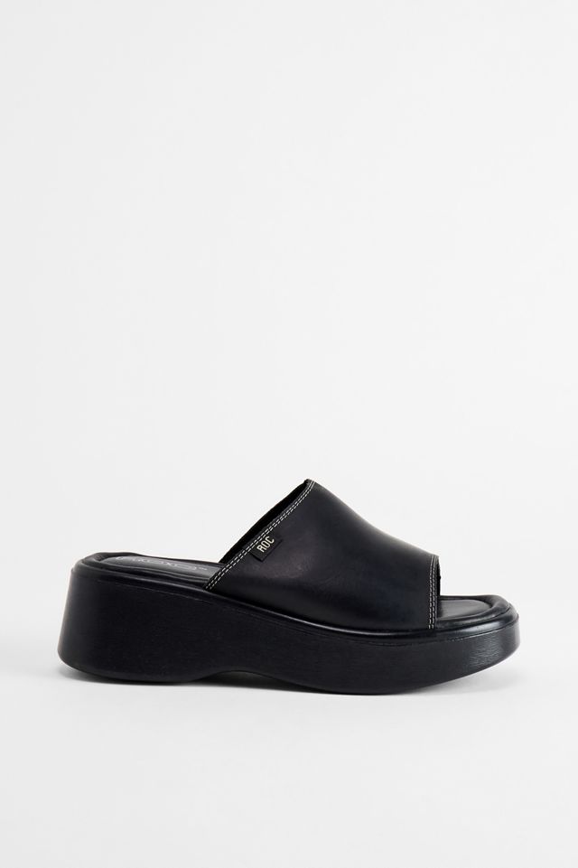 ROC Black Soda Slide Sandals #2