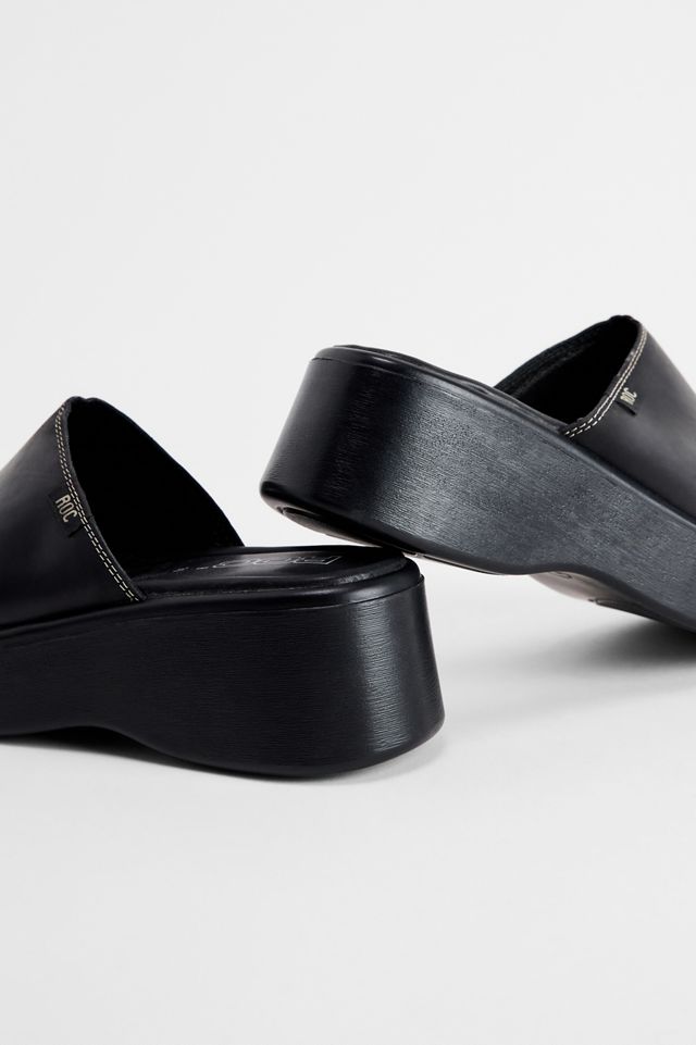 ROC Black Soda Slide Sandals #4