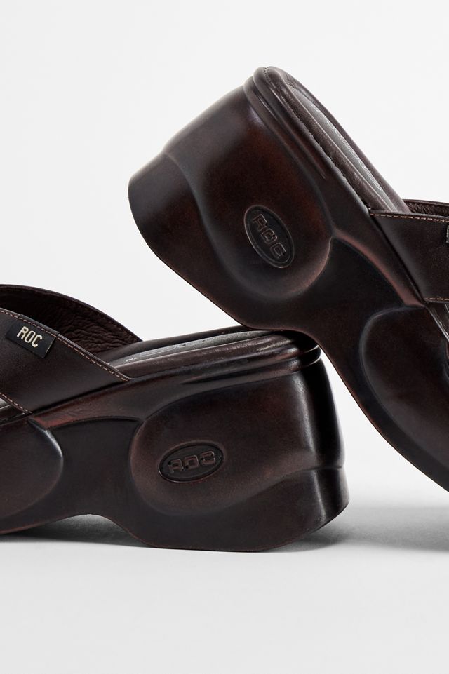 ROC Braune Karma Plateau-Flip-Flops #4