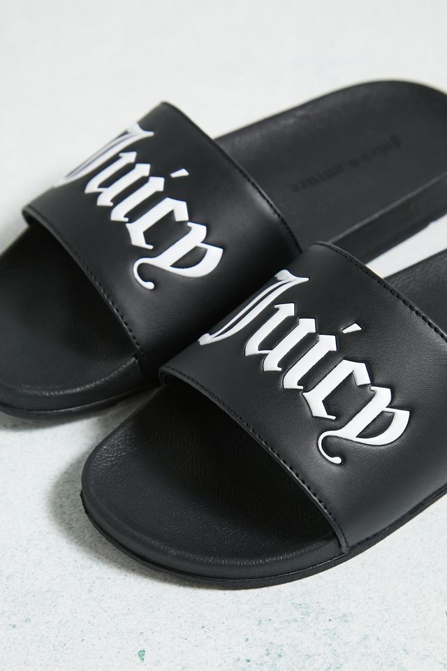Juicy Couture Deslizadores Patti Negros  #2