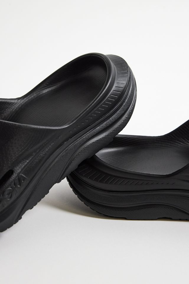 HOKA Schwarz Ora Erholung Dia 3 Sandalen #2