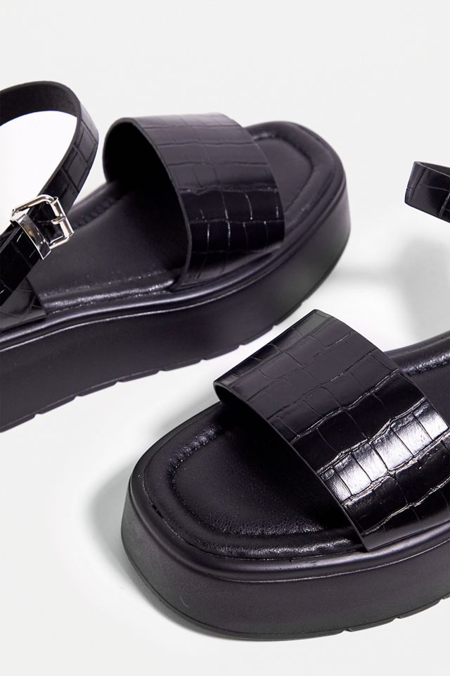 Koi Croc Strappy Sandals #3