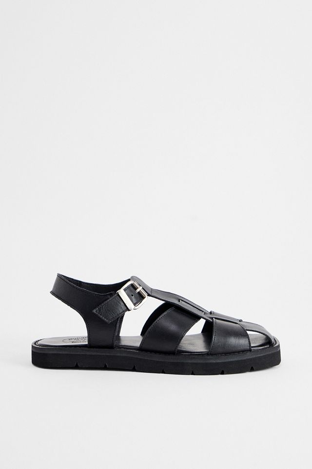 BDG Black Fisherman Leather Sandals
 #2