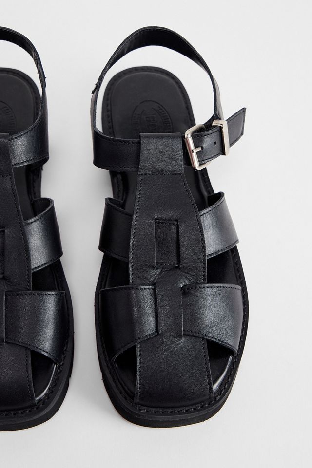 BDG Black Fisherman Leather Sandals
 #3