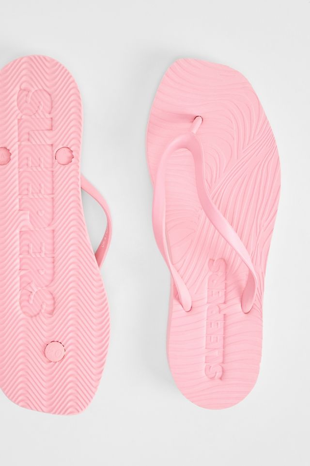 Sleepers Pink Tapered Flip Flops #4