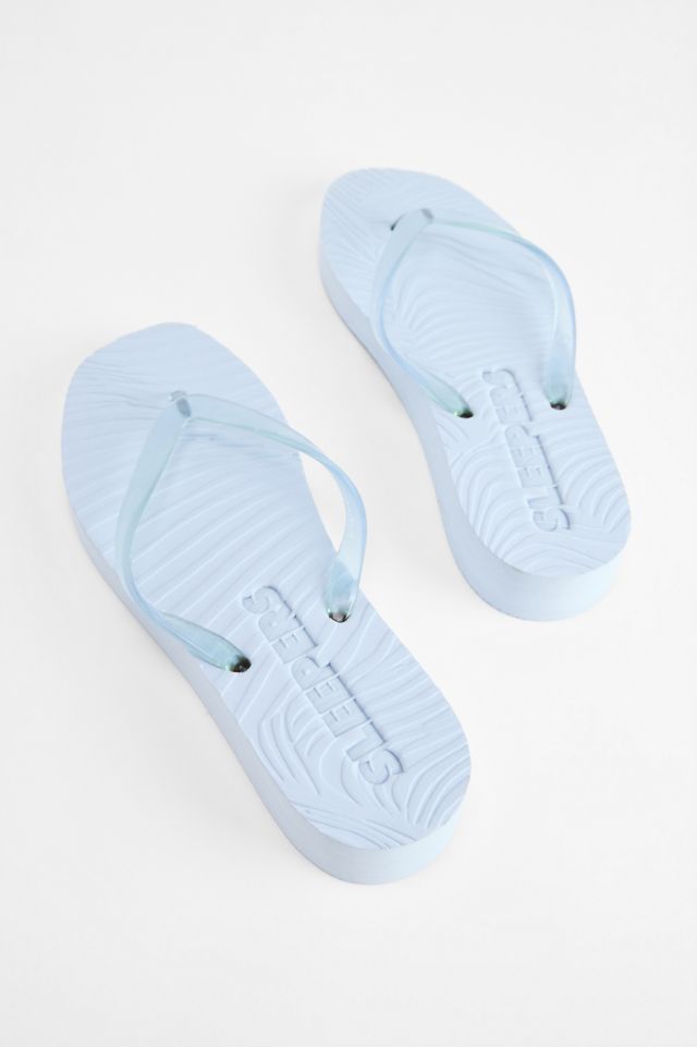 Sandalias de Plataforma Media Azules Sleepers #4