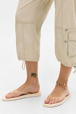 Infradito Affusolate Crema Sleepers