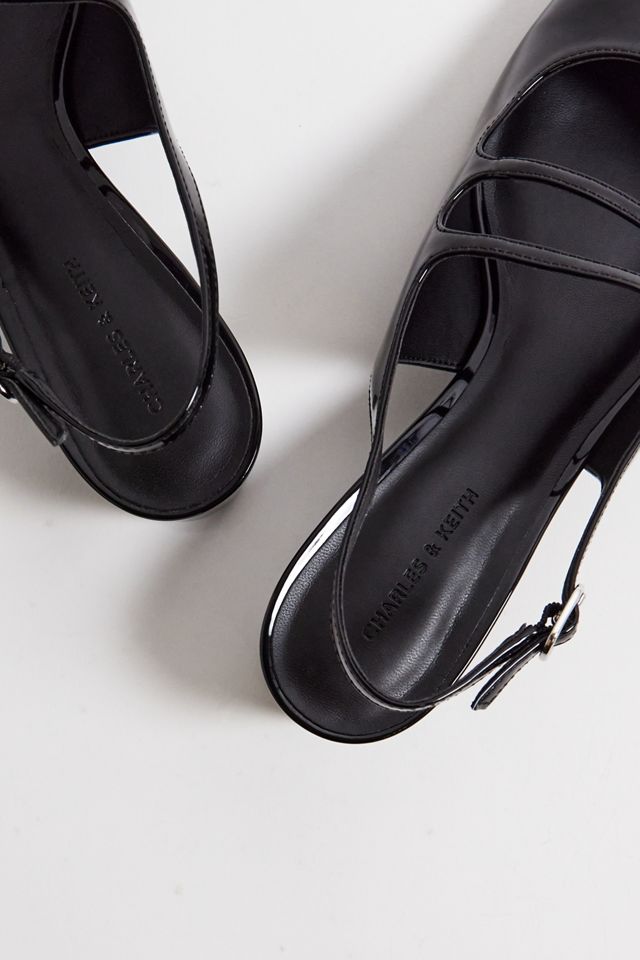 Charles & Keith Double Buckle Mary Jane Heels #4