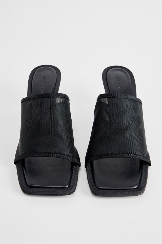 Charles & Keith Muli con Tacco in Rete Neri #2