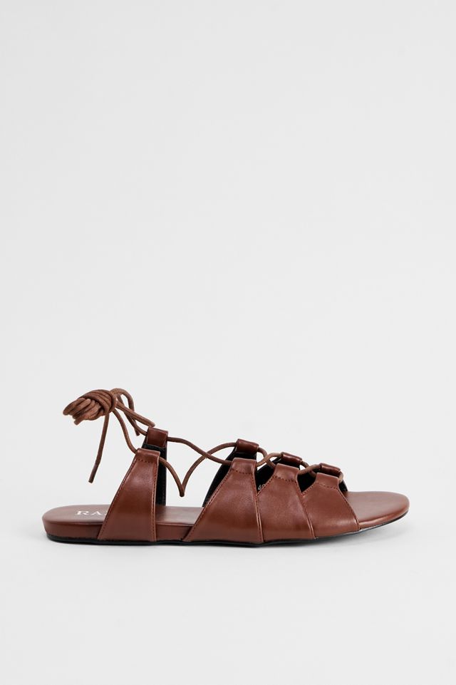 RAID Brown Mira Ghille Sandals #2