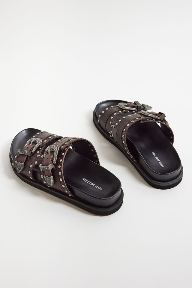 UO Nevada Braune Leder Sandalen #3