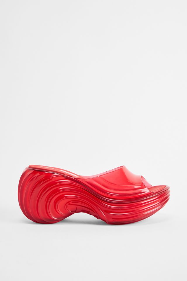 Scarpe con Zeppa Quantum Rosse Melissa x Diesel #2