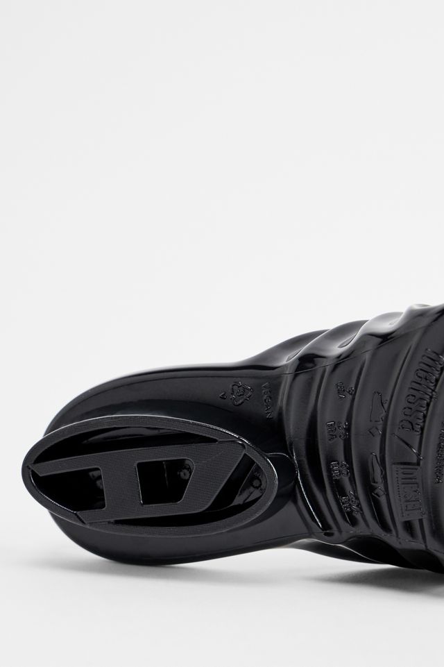 Melissa x Diesel Black Quantum Thong Flip Flops #4