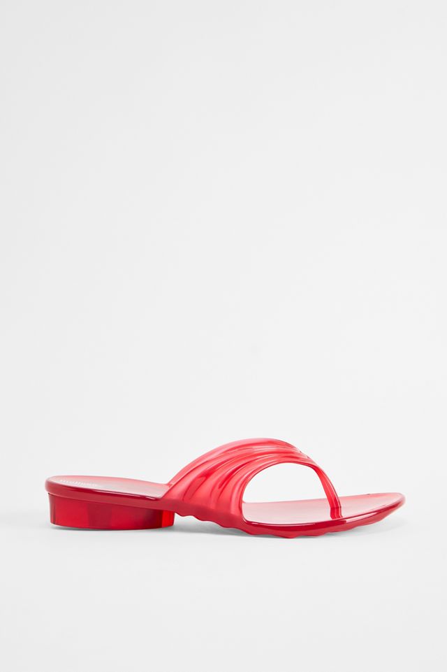 Melissa x Diesel Red Quantum Thong Flip Flops #2