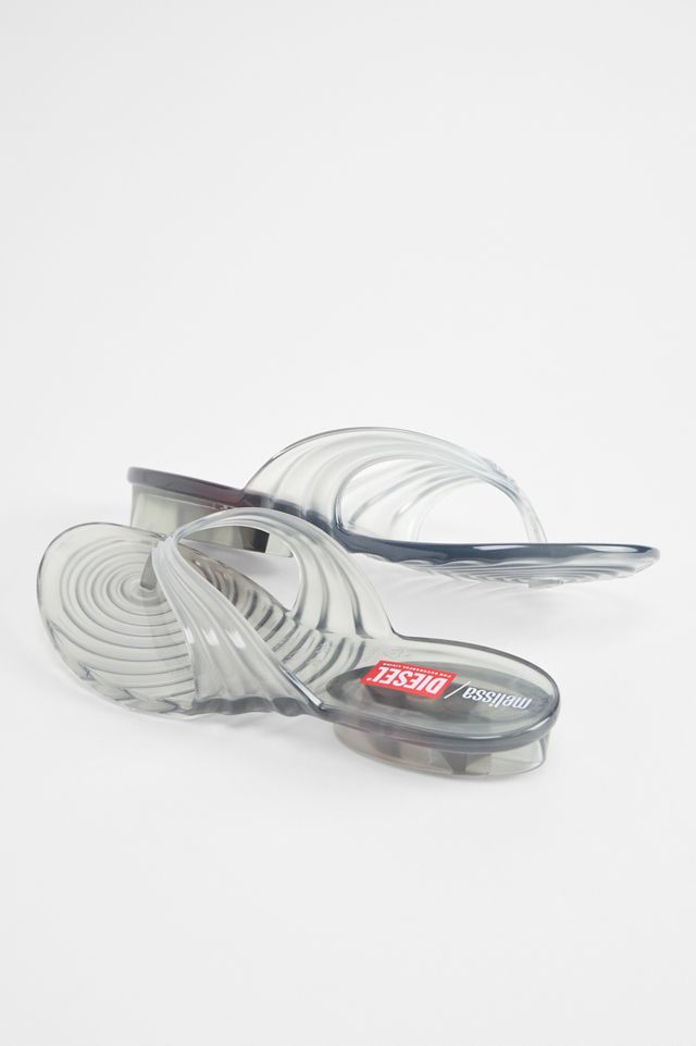 Melissa x Diesel Clear Quantum Thong Flip Flops #1