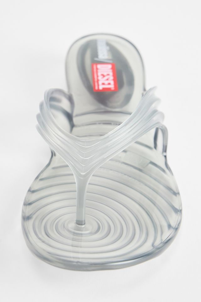 Melissa x Diesel Clear Quantum Thong Flip Flops #2