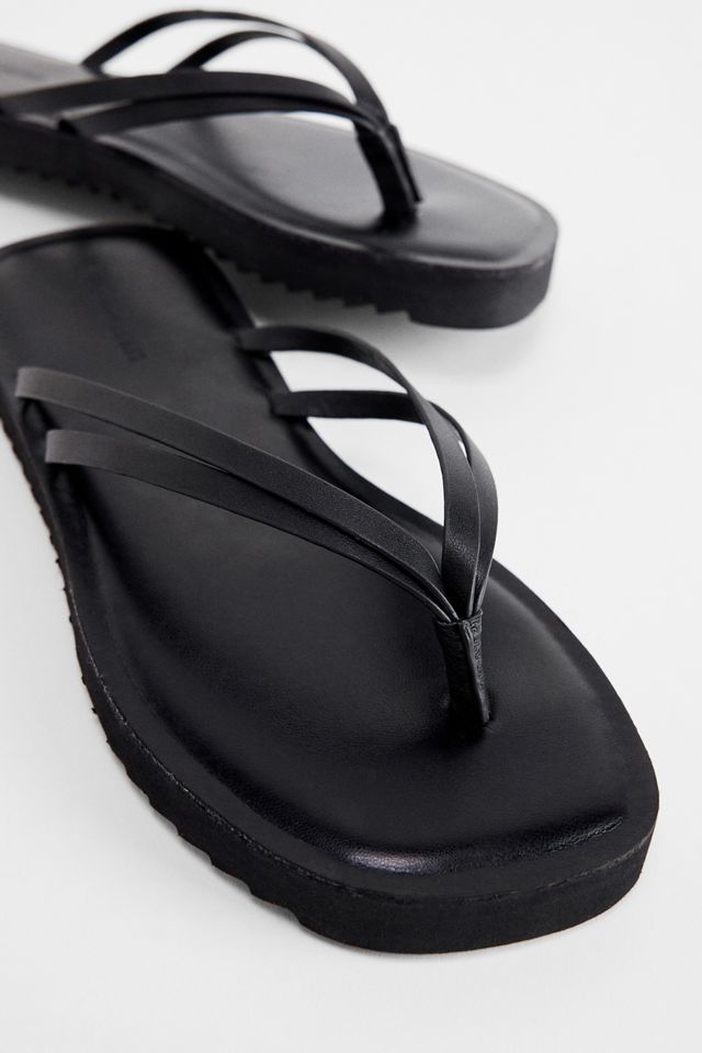 UO Leather Flip Flops #3