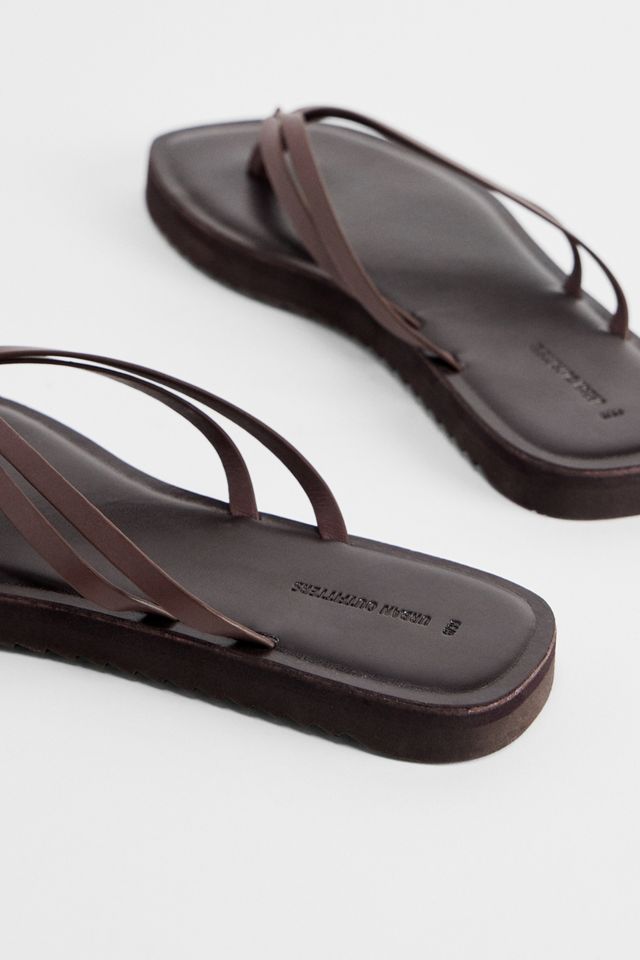 UO Leather Flip Flops #3