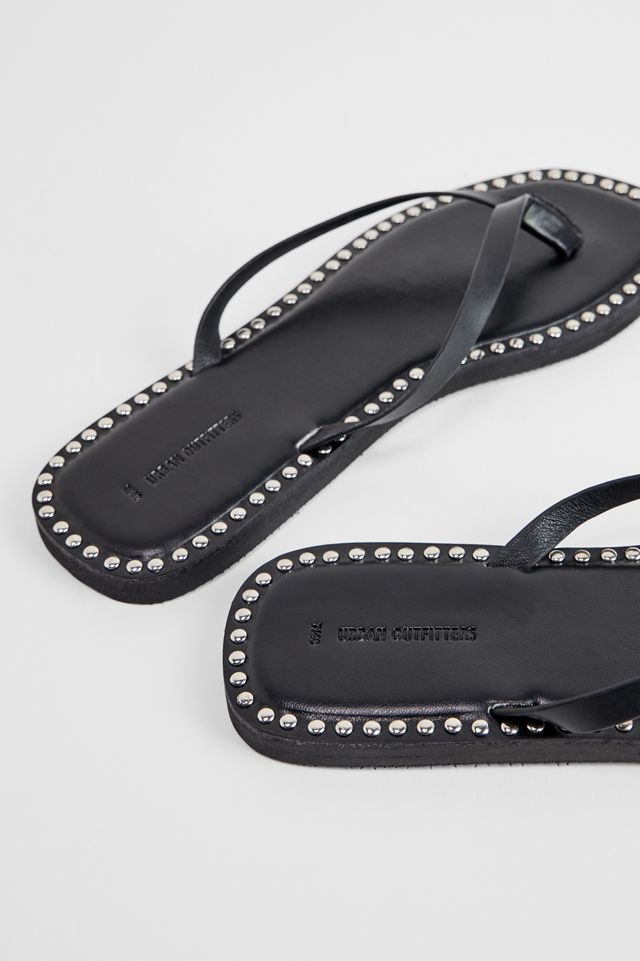 UO Black Soul Nieten-Sandalen #4