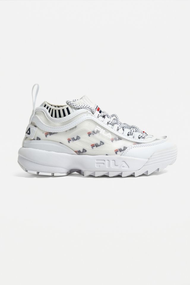 Fila disruptor ii sock on sale mesh