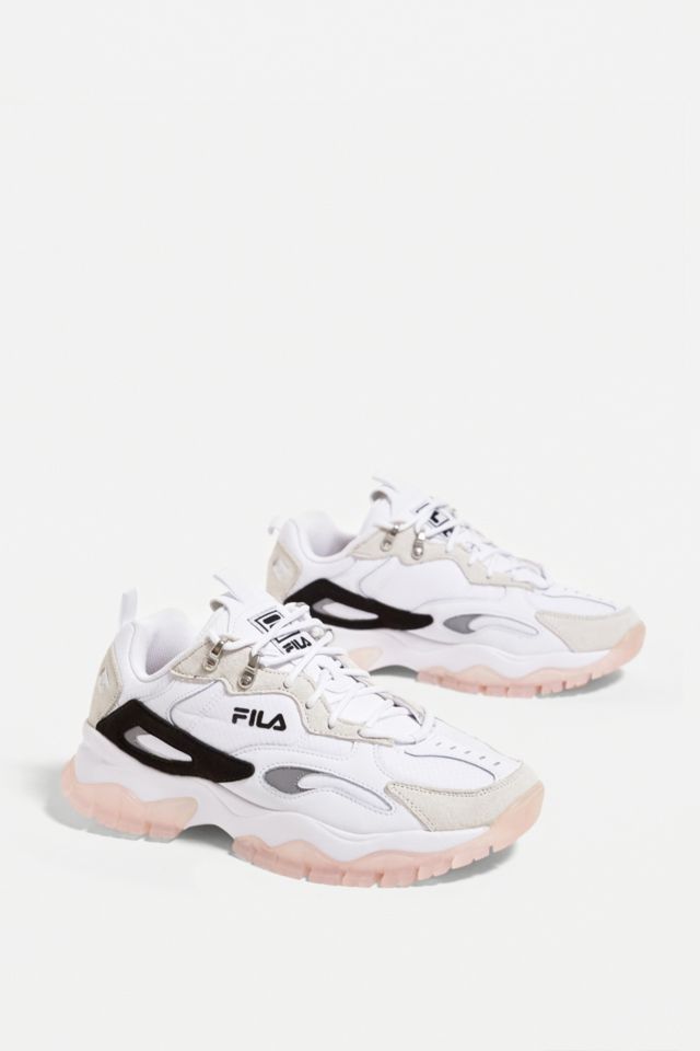 Fila ray deals pink white