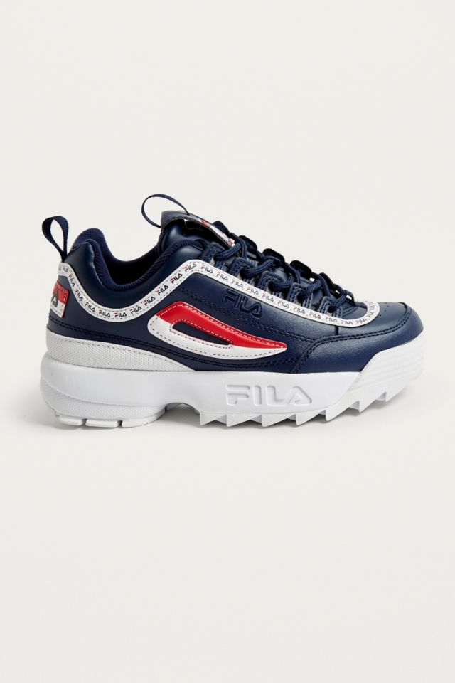 Fila disruptor shop dark blue