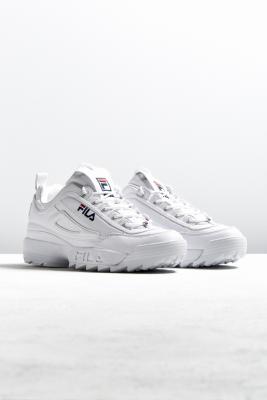 Fila disruptor women's core black outlet trainers