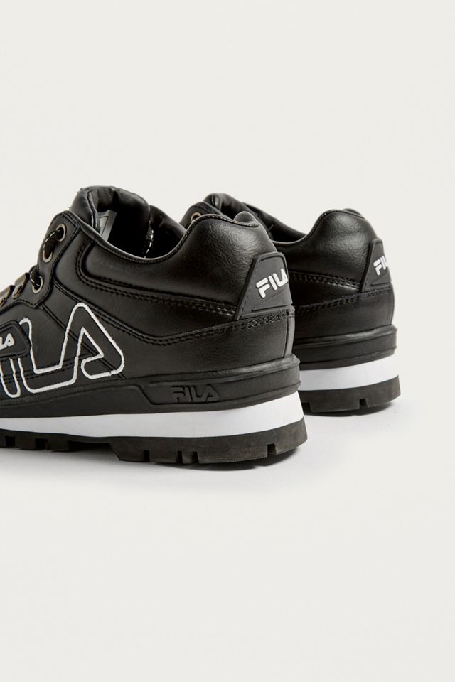 FILA - Baskets Trailblazer en cuir noires #3