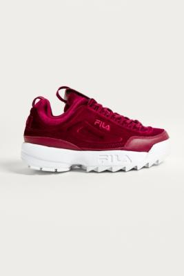 Fila discount disruptor velour