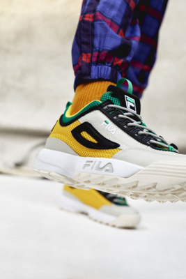 Fila x uo hot sale disruptor ii trainers