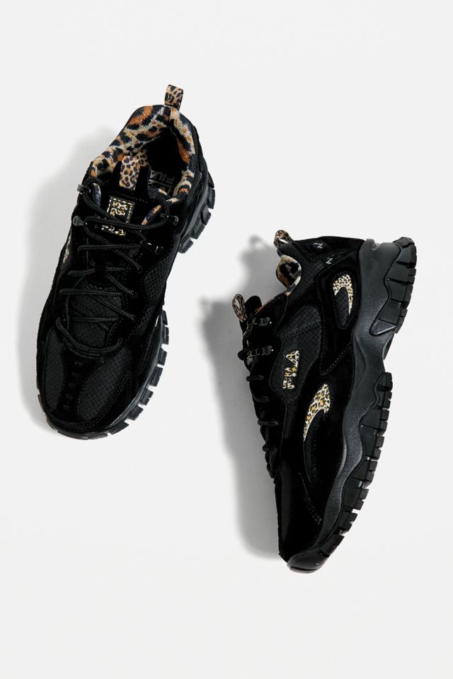 Fila black leopard new arrivals