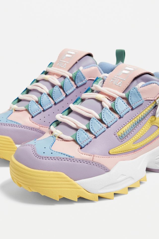 FILA Disruptor 3 Zip Pink Trainers Urban Outfitters UK