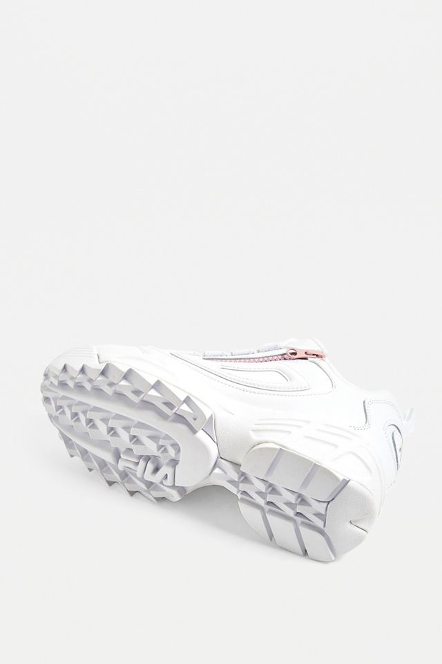Entrenadores FILA Disruptor 3 Zip White #4