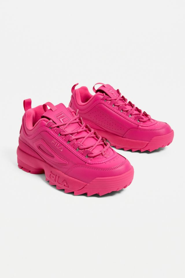 Fila disruptor clearance hot pink