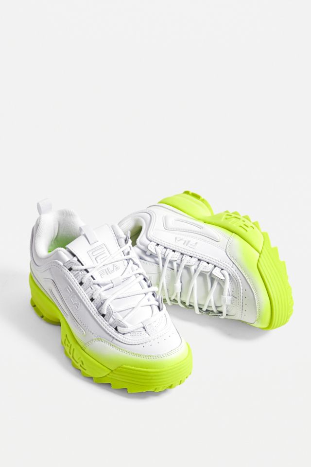 Lime deals green fila