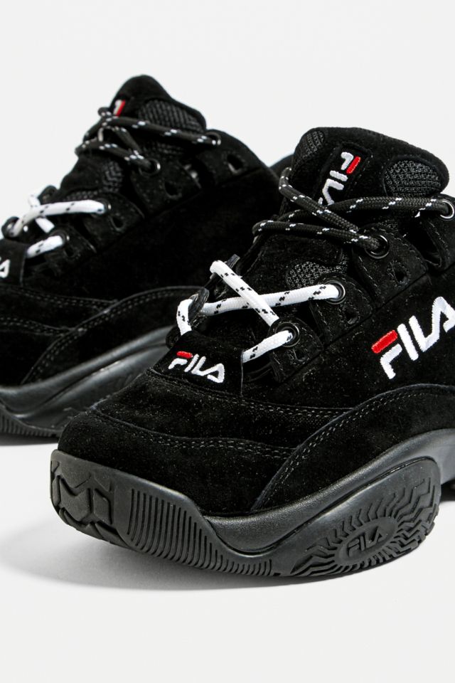 Fila black provenance store trainers