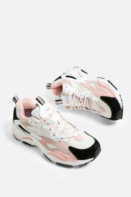 Fila ray pink outlet trainers