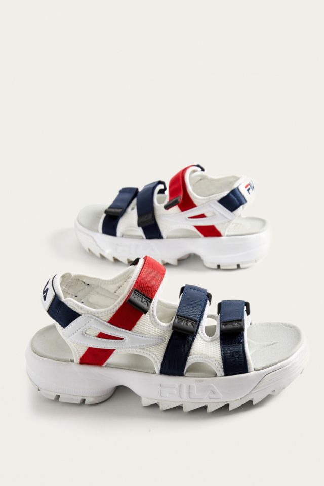 Platform fila deals sandals