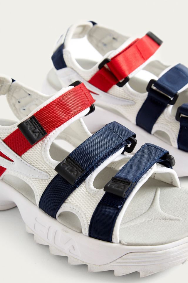 Fila disruptor deals sandals price