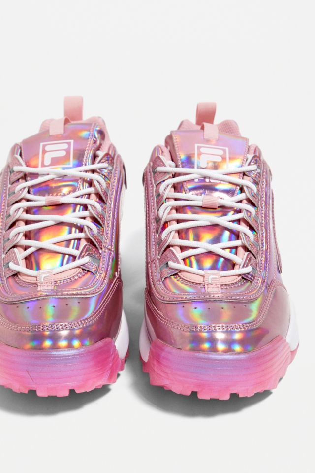 Fila ray holographic pink hotsell