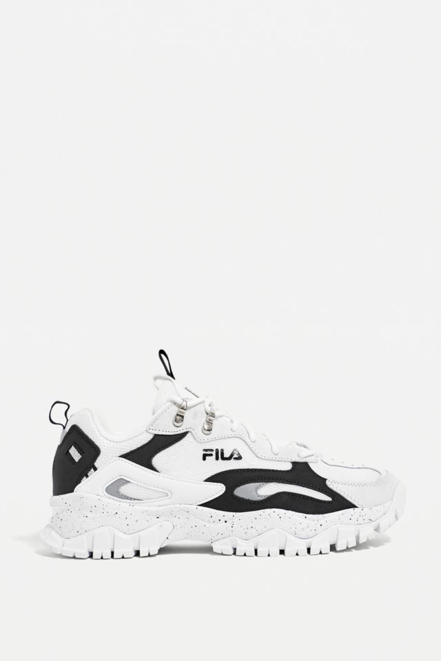 Fila ray tracer white hotsell black red