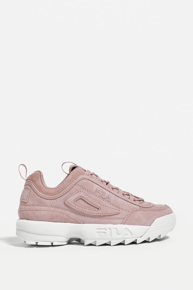 Fila Disruptor II Pink Chalk Trainers |