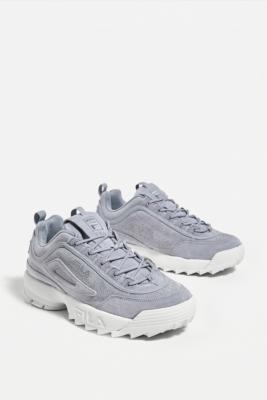 Fila disruptor outlet grey suede